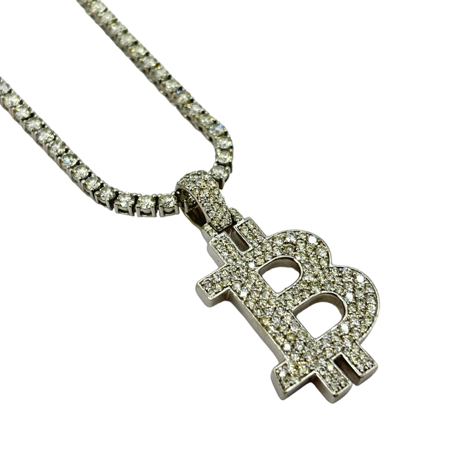 VVS BITCOIN PENDANT