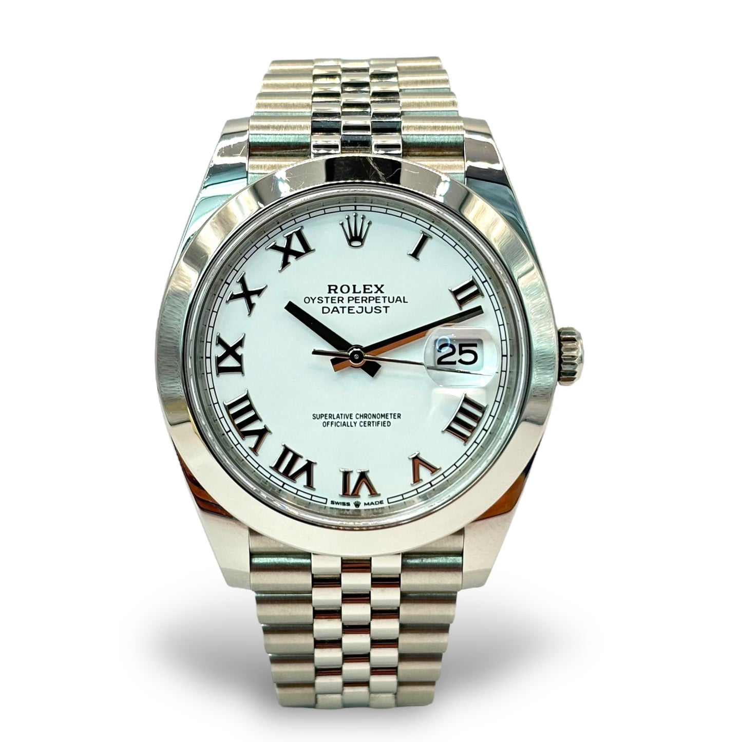 PRE-OWNED ROLEX DATEJUST 41MM | 116300 | FULL STEEL | JUBILEE