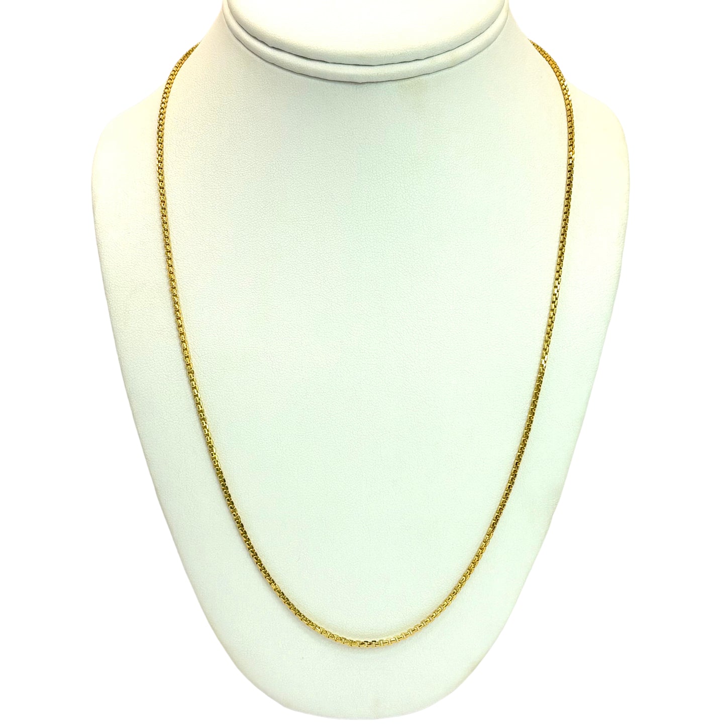 14Kt 1.8MM MICRO BOX LINK CHAIN