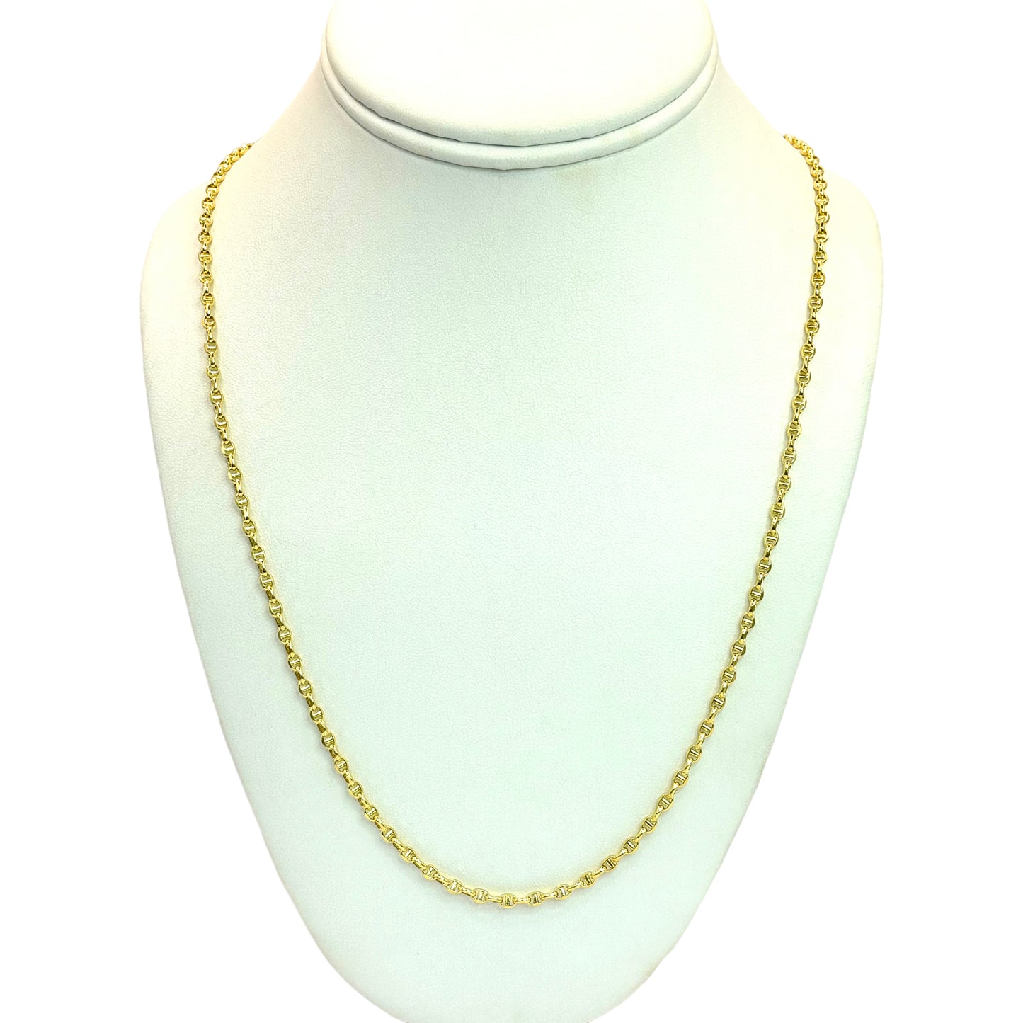 14Kt 3MM HOLLOW ANCHOR GUCCI LINK CHAIN