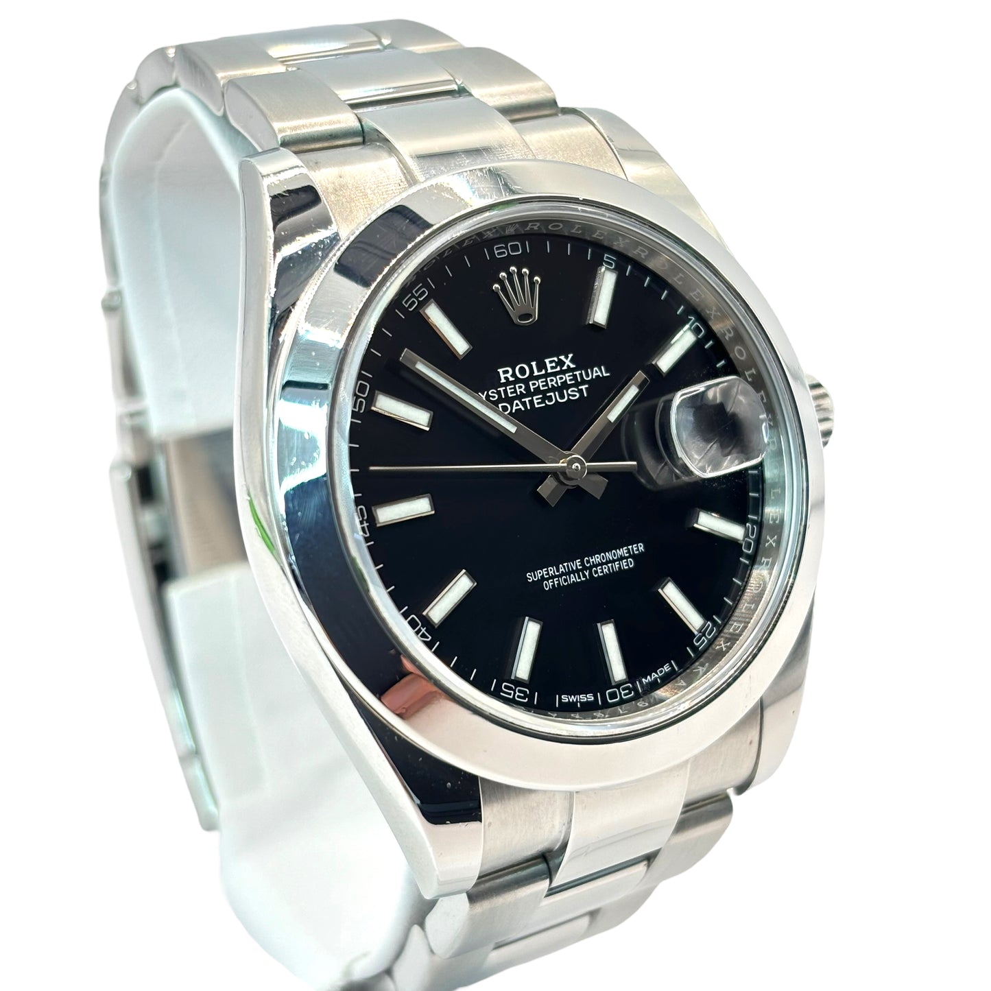 PRE-OWNED ROLEX DATEJUST 41MM | 116300 | FULL STEEL| OSYER