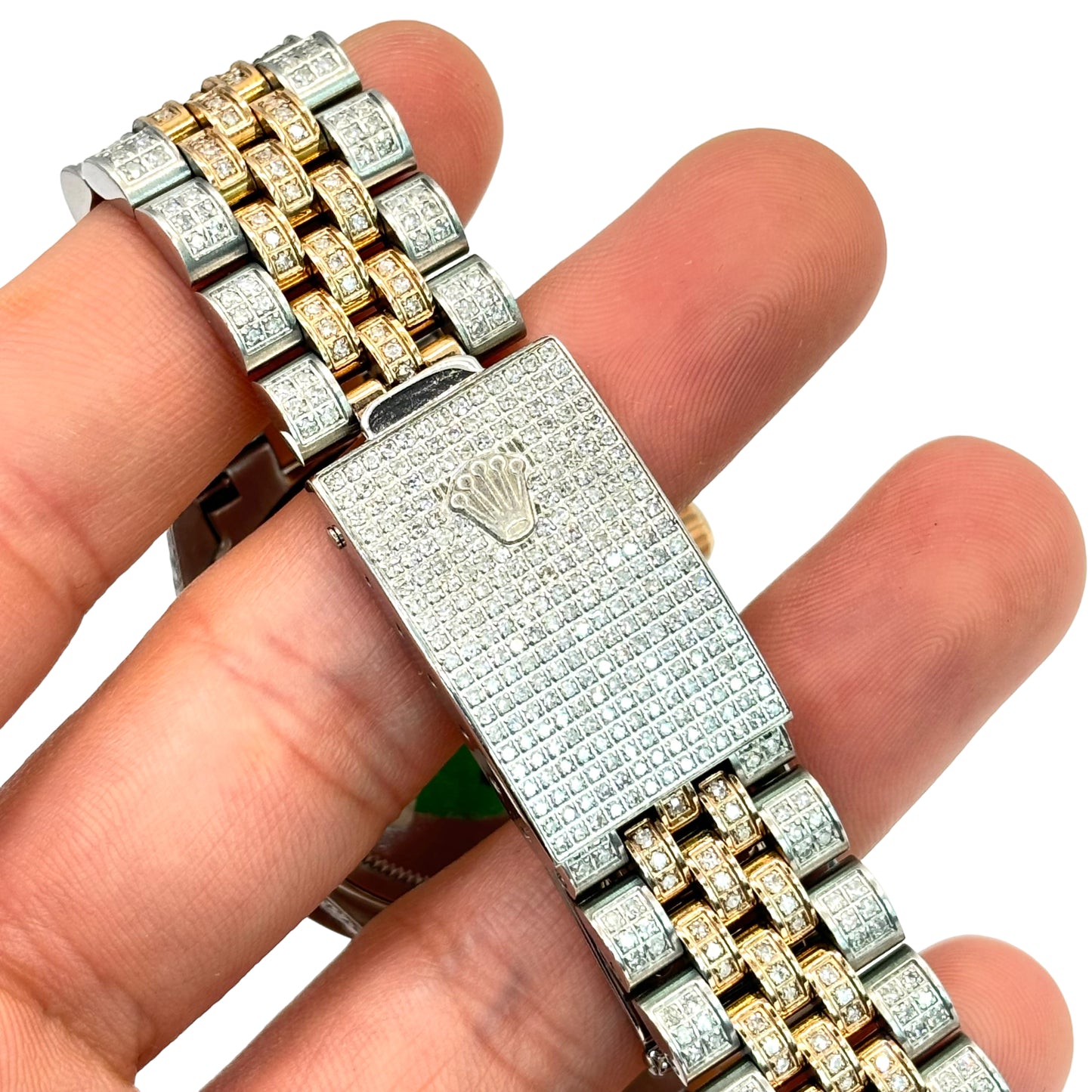 ROLEX DATEJUST 16CTW ROSE GOLD BUSTDOWN | ARABIC DIAL | JUBILEE | 36MM 16013