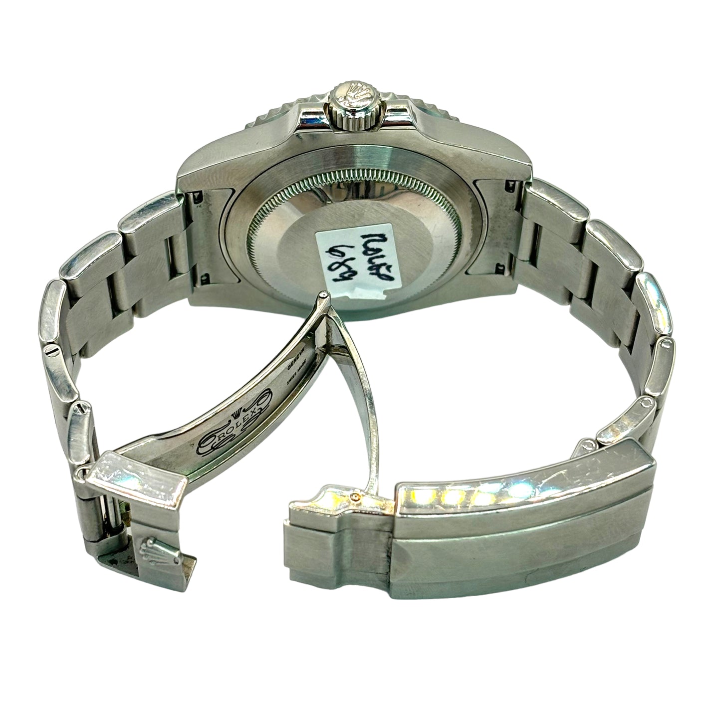 PRE-OWNED ROLEX SUBMARINER DATE REF.#116610LV “HULK” FULL-SET.