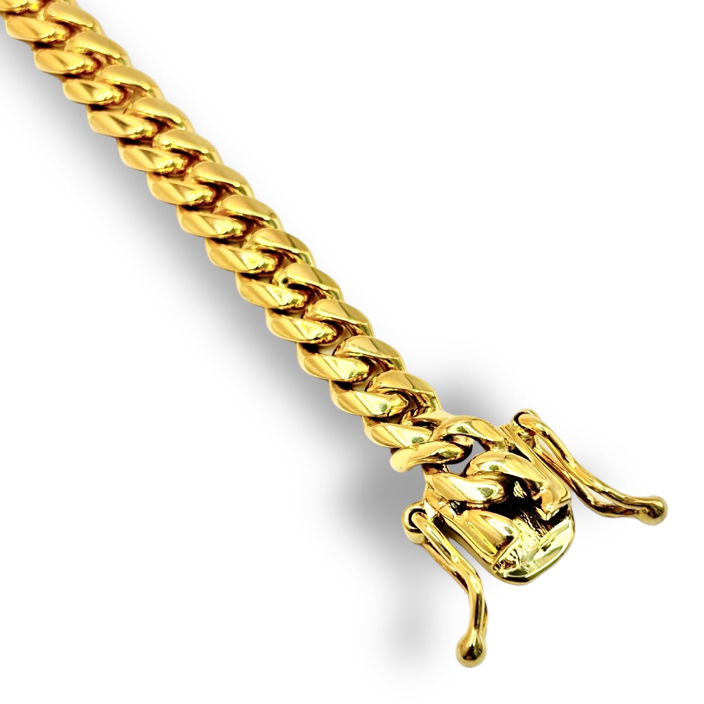 7.5MM SOLID 14KT GOLD 40G MIAMI CUBAN LINK BRACELET