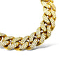 14KT YELLOW GOLD 340G 22” 38.6CTW VVS-1 DIAMOND MIAMI CUBAN LINK CHAIN 19MM