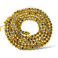 5PT 8.53CTW 14KT YELLOW GOLD BLACK DIAMOND TENNIS CHAIN