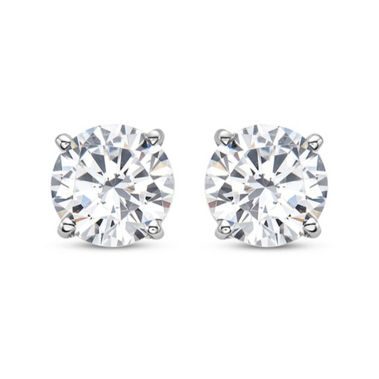 4.00CTW IGI-CERTIFIED DIAMOND UNI-SEX STUDS