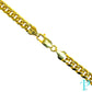 6MM 10KT HOLLOW YELLOW GOLD MIAMI CUBAN LINK CHAIN 22” 18.43g
