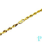 3.5MM 14KT YELLOW GOLD ROPE LINK CHAIN 22” 24.13g