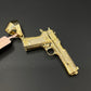 SOLID 14KT GOLD VVS-1 COLT .45 PENDANT