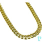 7.5MM 10KT HOLLOW YELLOW GOLD MIAMI CUBAN LINK CHAIN 24” 36.77g