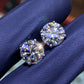 4CTW. VVS-1 D-F COLOR CVD IGI CERTIFIED DIAMOND STUDS | 2CTW. EACH ONE