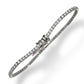 3Pt 14Kt WHITE GOLD ROUND-CUT DIAMOND TENNIS BRACELET 2.45CTW