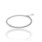 14KT WHITE GOLD ETERNITY DIAMOND BANGLE BRACELET 1.87 CTW