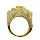 14KT VVS-1 NATURAL DIAMOND “SUPER STAR” RING 8.20CTW | 22.4G