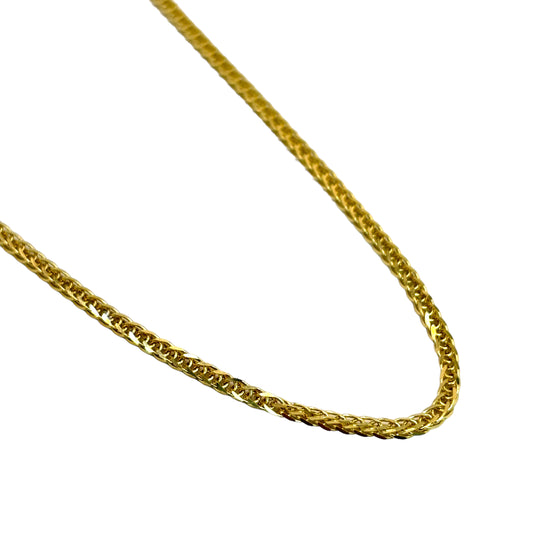 14Kt 1.5MM MICRO FRANCO LINK CHAIN