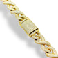 14KT YELLOW GOLD 191G 22” 29.7CTW VVS-1 DIAMOND INFINITY LINK CHAIN