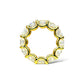 14KT YELLOW GOLD 11.00CTW ROUND-CUT ETERNITY BAND