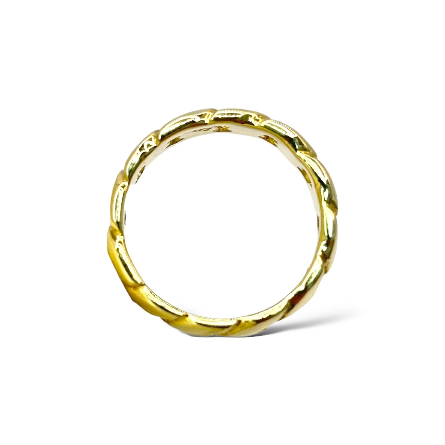 14KT MICRO MIAMI CUBAN LINK RING 5.00MM WIDE