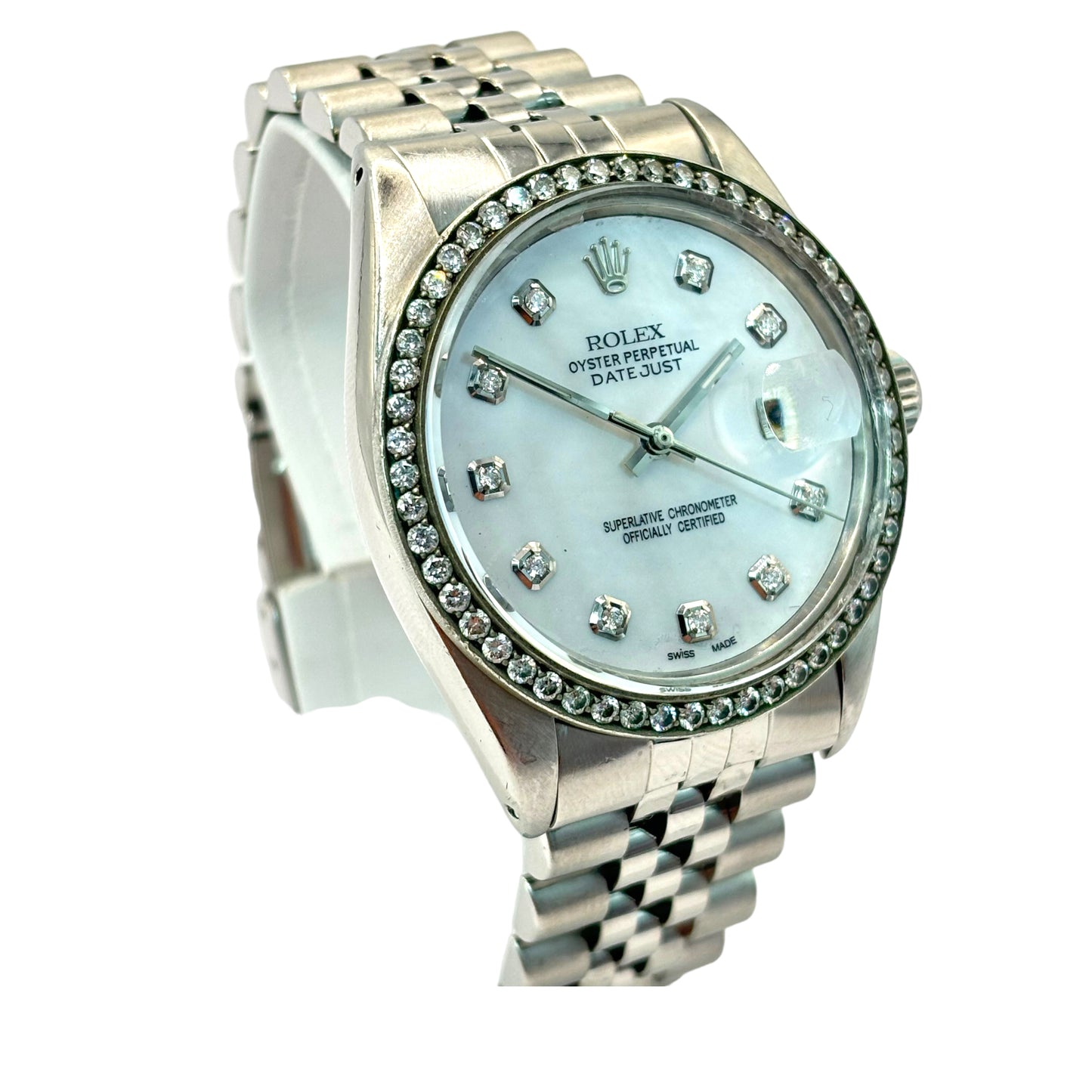 PRE-OWNED ROLEX DATEJUST 36MM | Ref.#16013 | FULL STEEL | JUBILEE