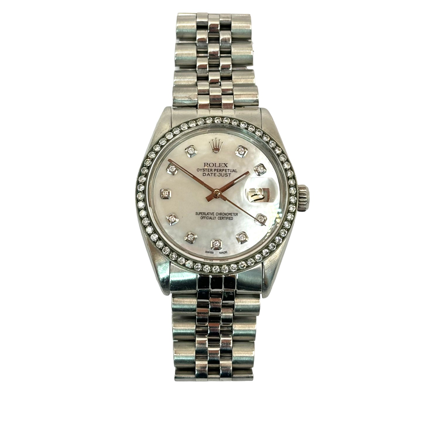 PRE-OWNED ROLEX DATEJUST 36MM | Ref.#16013 | FULL STEEL | JUBILEE