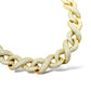 14KT YELLOW GOLD 191G 22” 29.7CTW VVS-1 DIAMOND INFINITY LINK CHAIN