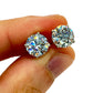 4CTW. VVS-1 D-F COLOR CVD IGI CERTIFIED DIAMOND STUDS | 2CTW. EACH ONE