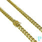 7.5MM 10KT HOLLOW YELLOW GOLD MIAMI CUBAN LINK CHAIN 24” 36.77g