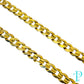 8.5MM 10KT SOLID YELLOW GOLD CURB LINK CHAIN 22” 47.85g