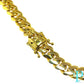 10KT SOLID YELLOW GOLD MIAMI CUBAN LINK CHAIN 22” 12MM 187.27g