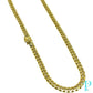 7.5MM 10KT HOLLOW YELLOW GOLD MIAMI CUBAN LINK CHAIN 24” 36.77g