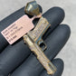 SOLID 14KT GOLD VVS-1 COLT .45 PENDANT