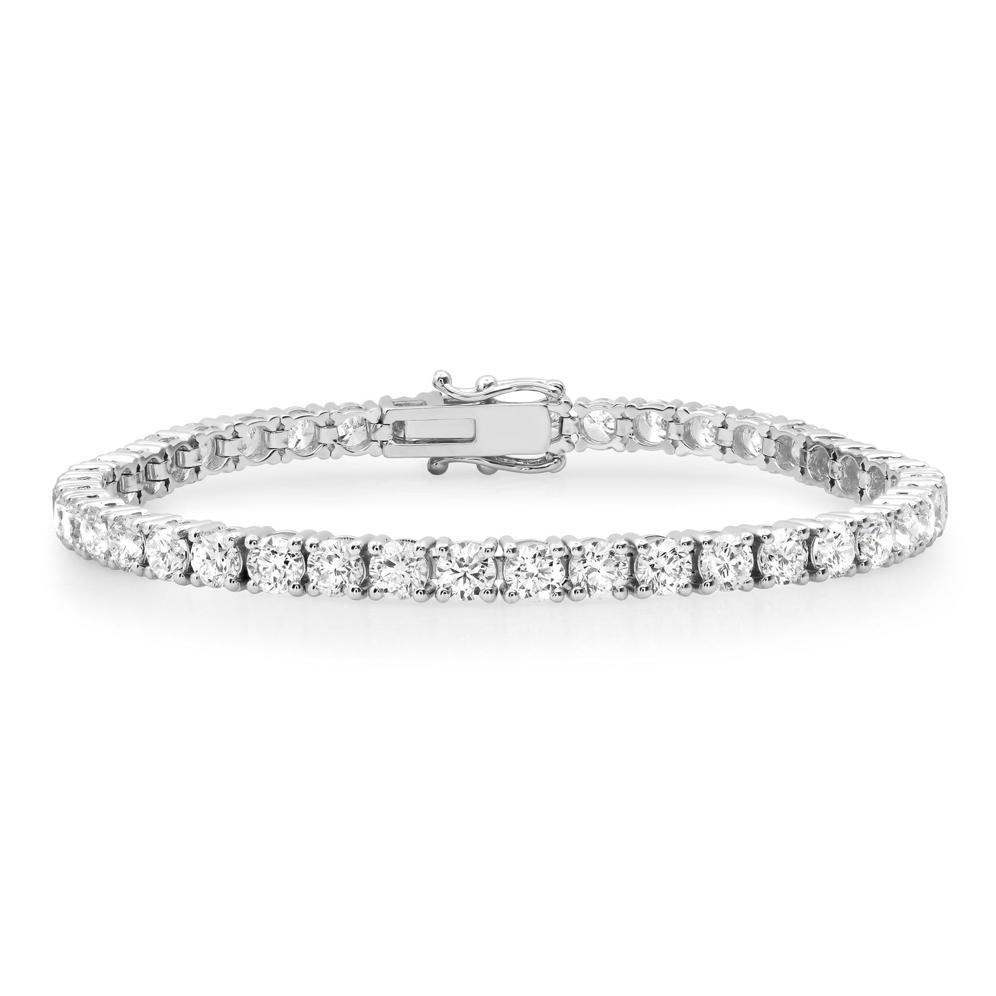 4.2MM 25-POINTER 14KT TENNIS BRACELET 8”