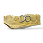 STERLING SILVER TWO WINDOW CAP GRILLZ