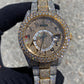 ROLEX SKY-DWELLER 42MM FULL VVS-1 NATURAL DIAMOND "BUSTDOWN" 23CT.